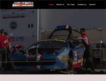 Tablet Screenshot of hptechmotorsport.com